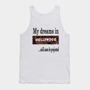 Hollywood, city of dreams Tank Top